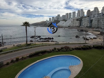 Departamento en arriendo mensual en Sector residencial, Viña del Mar - 1 dormitorio, 1 baño