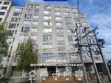 Departamento en venta en USS, Concepción - 1 dormitorio, 1 baño