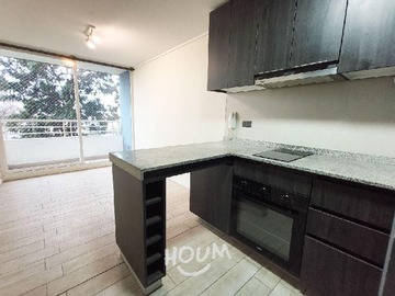 Departamento en arriendo mensual en Alcalde Pedro Alarcón, San Miguel - 1 dormitorio, 1 baño