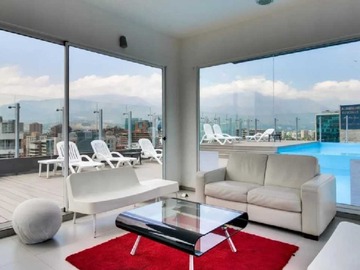 Departamento en arriendo mensual en Espacio Acogedor y Bien Conectado (170061), Las Condes - 1 dormitorio, 1 baño