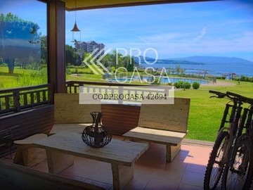 Departamento en arriendo mensual en Condominio La Puntilla - Condominio La Puntilla, Villarrica - 3 dormitorios, 2 baños