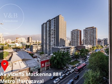Departamento en venta en Vicuña Mackenna, Santiago - 3 dormitorios, 2 baños