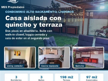 Casa en venta en Casa Camilo Berrios Quintanilla 142, Buín