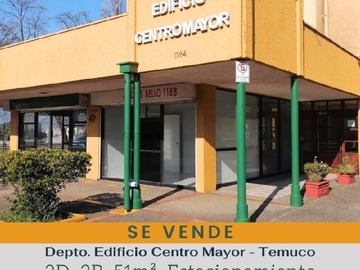 Departamento en venta en Centro/barros arana//varas, Temuco - 2 dormitorios, 2 baños