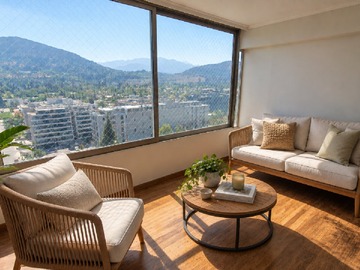 Departamento en venta en Vitacura con Detroit, Vitacura - 4 dormitorios, 3 baños