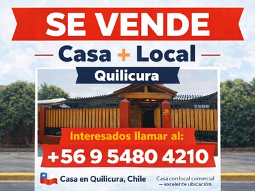 Casa en venta en Av. Manuel A. Matta 806, Quilicura - 3 dormitorios, 3 baños