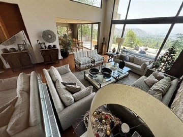Casa en venta en El Golf de Manquehue con Alicura, Lo Barnechea - 6 dormitorios, 5 baños