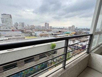 Departamento en arriendo mensual en Impecable, Piso 9, norte/2 Dorm/1baño/est y bod (176907), Santiago - 2 dormitorios, 1 baño