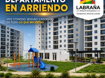 Departamento en arriendo mensual en Alto o´higgins ii, Rancagua - 2 dormitorios, 1 baño