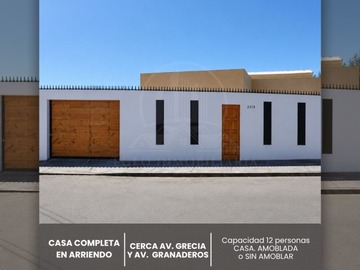 Casa en arriendo mensual en Sector centro, Calama - 11 dormitorios, 7 baños