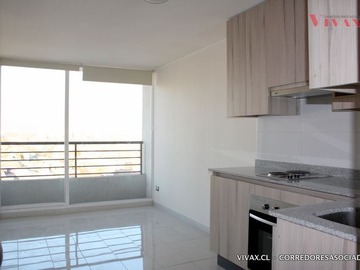 Departamento en arriendo mensual en Sargento Aldea / San Diego, Santiago - 1 dormitorio, 1 baño
