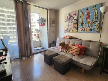 Departamento en arriendo mensual en Mujica / metro irarrazabal, Ñuñoa - 1 dormitorio