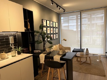 Departamento en arriendo mensual en San eugenio, Ñuñoa - 1 dormitorio, 1 baño