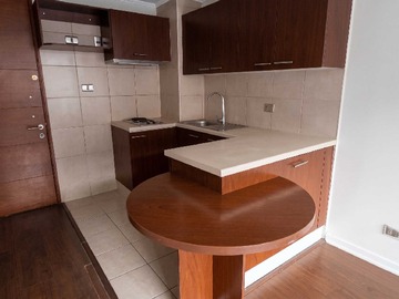 Departamento en arriendo mensual en General Mackenna/ Metro Santa Ana (146759), Santiago - 1 dormitorio