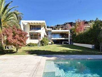 Casa en venta en Pta. De águila / golf manquehue, Lo Barnechea - 6 dormitorios, 6 baños