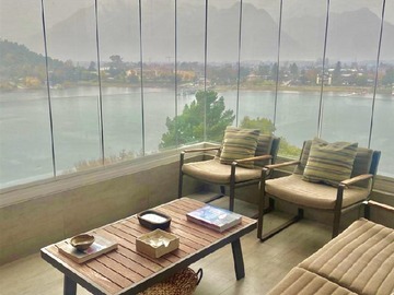 Departamento en venta en Lindo dpto 3 dormit en concominio a 1 km de Pucón con acceso al lago y marina, Pucón - 3 dormitorios, 2 baños