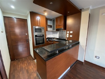 Departamento en arriendo mensual en Las Verbenas / Las Azaleas, Las Condes - 1 dormitorio, 1 baño