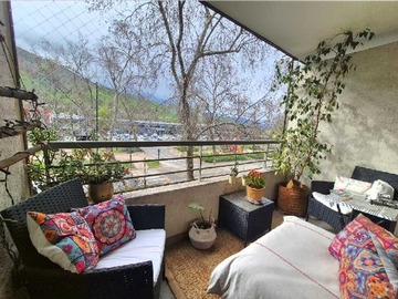 Departamento en arriendo mensual en En Huechuraba - 3 dormitorios, 2 baños