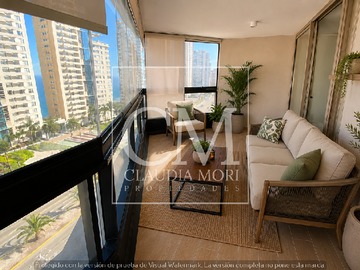 Departamento en arriendo mensual en Viña del Mar, Reñaca, Viña del Mar - 1 dormitorio, 1 baño