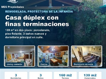 Casa en venta en Casa San Hugo 495, Puente Alto - 3 dormitorios, 3 baños
