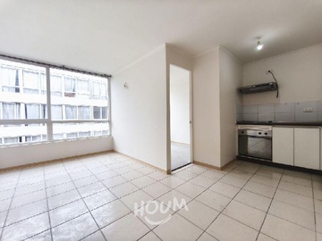 Departamento en arriendo mensual en Zenteno, Santiago - 2 dormitorios, 1 baño