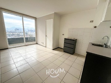 Departamento en arriendo mensual en Pintor Cicarelli, San Joaquín - 1 dormitorio, 1 baño