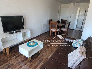 Departamento en arriendo mensual en Arriendo dpto. 2D/1B/1E Concón (166244), Concón - 2 dormitorios, 1 baño