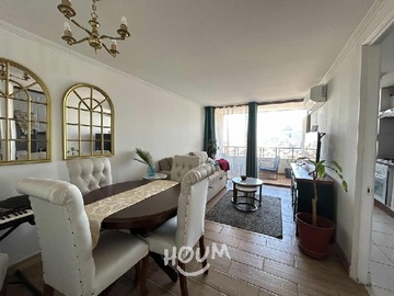 Departamento en arriendo mensual en Lota, Providencia - 1 dormitorio, 1 baño