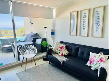 Departamento en arriendo mensual en Arriendo depto Condominio Las Cruces (171393), El Tabo - 2 dormitorios, 2 baños