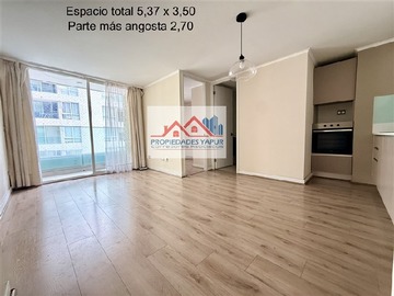 Departamento en venta en MA - Eyzaguirre 771 esq San Francisco 2D 2B Est y Bodega 48/50m2 piso 4, Metro Parque Almagro, Santiago - 2 dormitorios, 2 baños