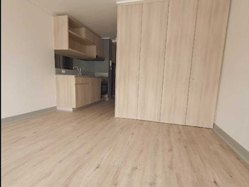 Departamento en arriendo mensual en Estudio con Estacionamiento M Republica (169989), Santiago - 1 dormitorio, 1 baño