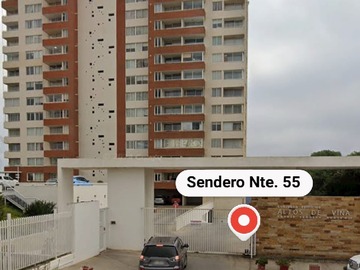 Departamento en arriendo mensual en Departamento en Arriendo Condominio Altos de Viña - 3 dormitorios, 2 baños