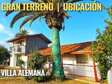 Casa en venta en A pasos de Troncal, Villa Alemana - 2 dormitorios, 3 baños