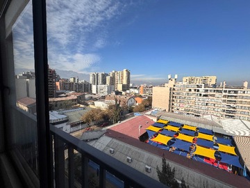Departamento en arriendo mensual en Moderno Depto amoblado Excelente Conectividad (172042), Santiago - 2 dormitorios, 2 baños
