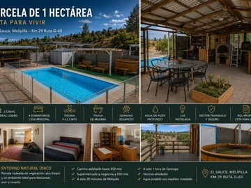 Parcela en venta en Sector codigua, Melipilla - 5 dormitorios, 1 baño