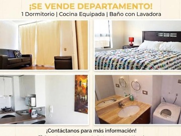 Departamento en venta en Vendo Departamento, Viña del Mar, Cocina, 1dormitorio, Baño. - 1 dormitorio, 1 baño