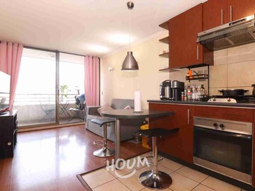 Departamento en venta en Argomedo, Santiago - 1 dormitorio, 1 baño