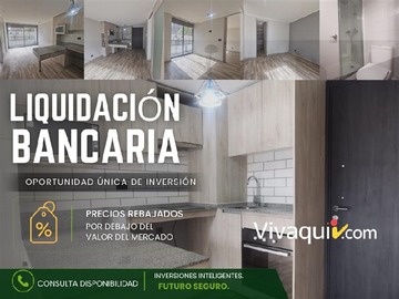 Departamento en venta en cerca metro Santa Isabel, Santiago - 1 dormitorio, 1 baño