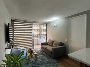 Departamento en arriendo mensual en Moderno Depto con Gran Conectividad (172312), Ñuñoa - 1 dormitorio, 1 baño