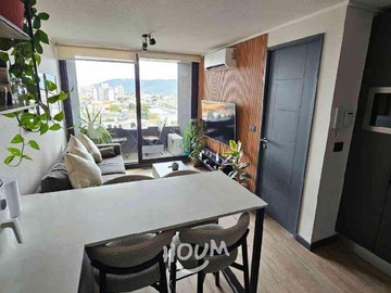 Departamento en arriendo mensual en Santa Margarita, Temuco - 1 dormitorio, 1 baño