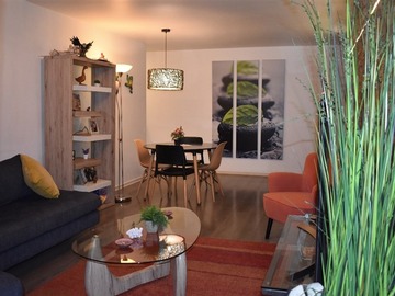 Departamento en arriendo mensual en Bilbao, Providencia - 4 dormitorios, 3 baños