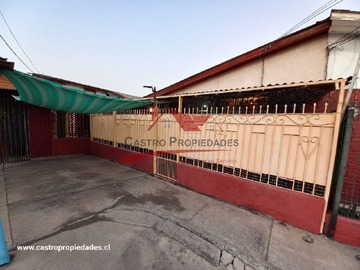 Casa en venta en Casa de Un Piso, 3 Dormitorios 1 Baño, Renca. - 3 dormitorios, 1 baño