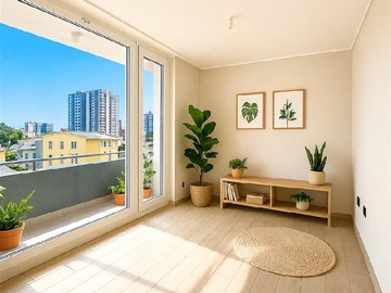 Departamento en venta en OPORTUNIDAD Depto excelente ubicacion cercano U san Sebastian Campus las tres pascualas Las Heras 1750, Concepción - 2 dormitorios, 1 baño