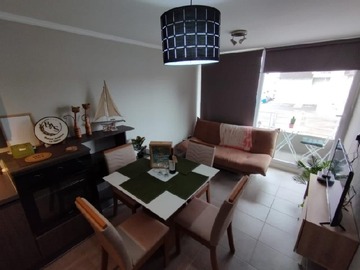 Departamento en arriendo mensual en Sector puertas del mar . A 3 cuadras del mall, La Serena - 1 dormitorio, 1 baño