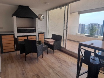 Departamento en arriendo mensual en Moderno Departamento en el Corazón Urbano (177145), Santiago - 1 dormitorio, 1 baño