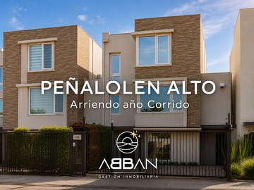 Casa en arriendo mensual en Townhouse Entorno familiar y seguro Peñalolen (173377), Peñalolén - 3 dormitorios, 3 baños