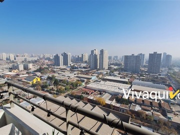Departamento en venta en San Francisco / metro Bio Bio, San Miguel - 2 dormitorios, 2 baños