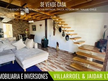 Casa en venta en Calle 8 oriente #2591, Talca - 3 dormitorios, 1 baño