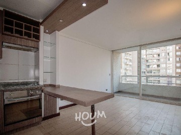 Departamento en arriendo mensual en Lord Cochrane, Santiago - 2 dormitorios, 2 baños