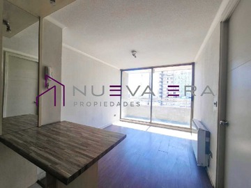 Departamento en arriendo mensual en Dpto 1D+1B con Terraza cercano a Santa Ana (171284), Santiago - 1 dormitorio, 1 baño